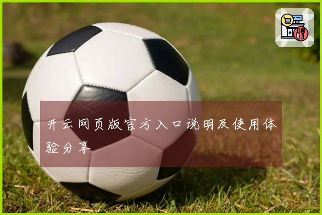 开云网页版官方入口说明及使用体验分享